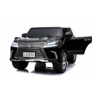 Детский электромобиль Lexus LX570 4WD MP3 - DK-LX570-BLACK-PAINT